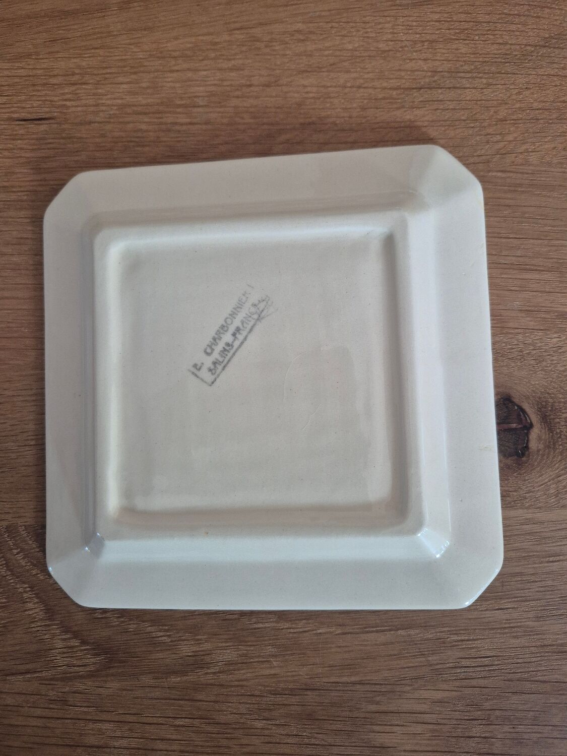 Charbonnier de Salins dessert service