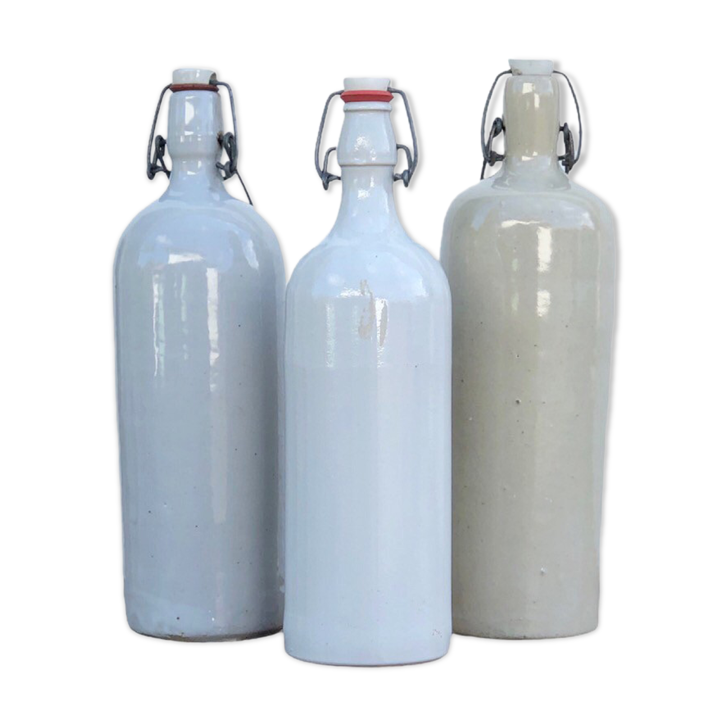 Old sandstone bottles