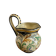 Small earthenware jug from Faenza, hand-painted Ca Pirota.
