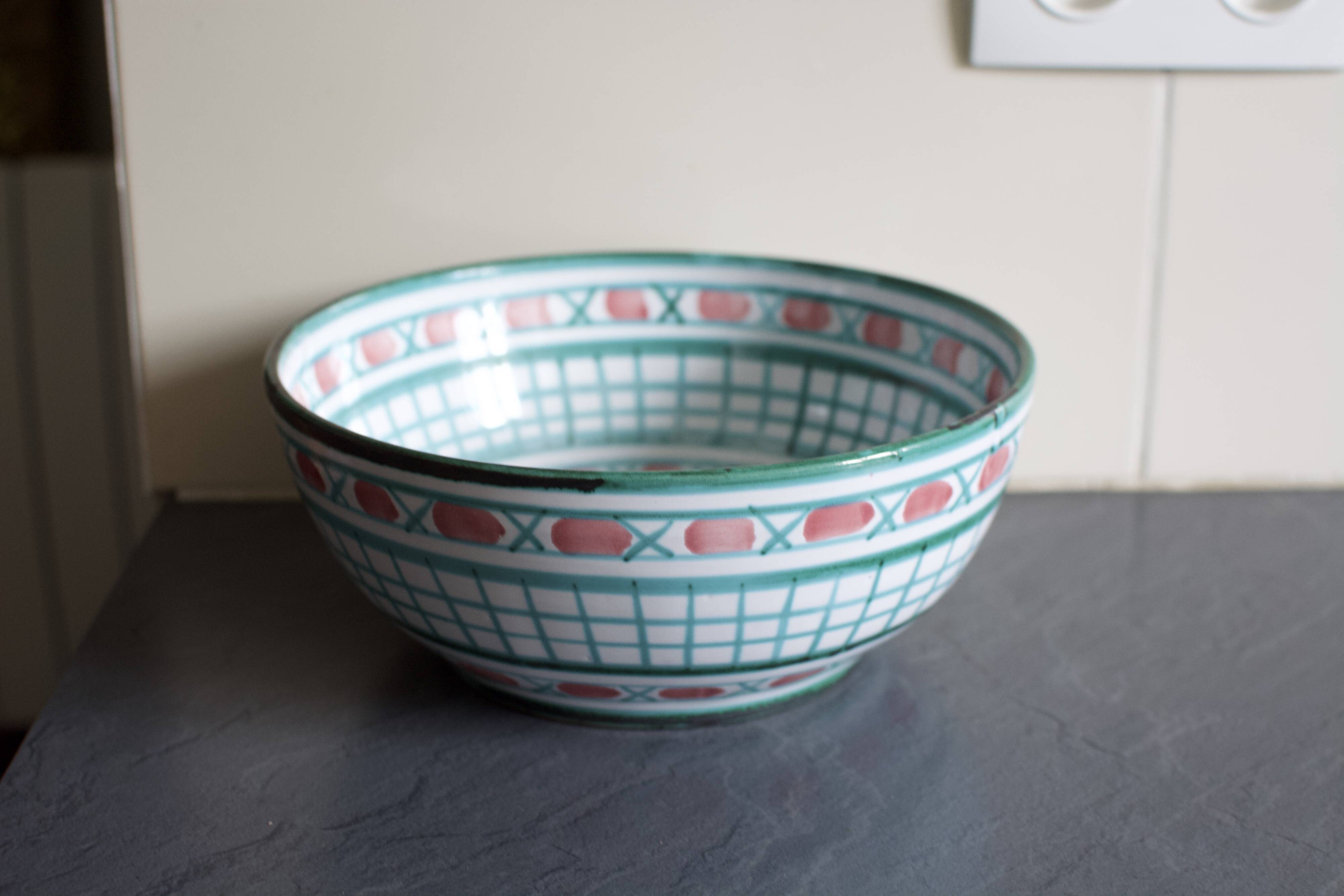 Vallauris salad bowl by Robert Picault