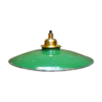 Industrial suspension in green enamelled sheet metal