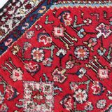 Tapis vintage du Moyen-Orient Malayer fait main en laine – 78 x 151 cm 1970