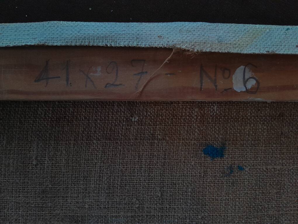 Painting of a Breton Hamlet