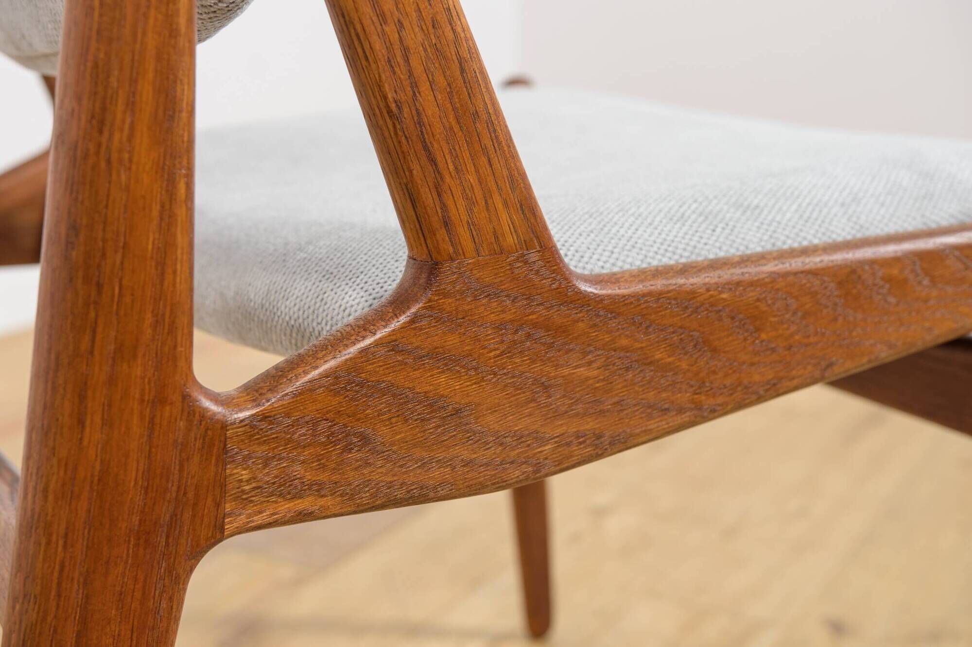 Mid-Century Teak Ella Dining Chairs by Arne Vodder for Vamo Sønderborg, Denmark, 1960s, Set of 6