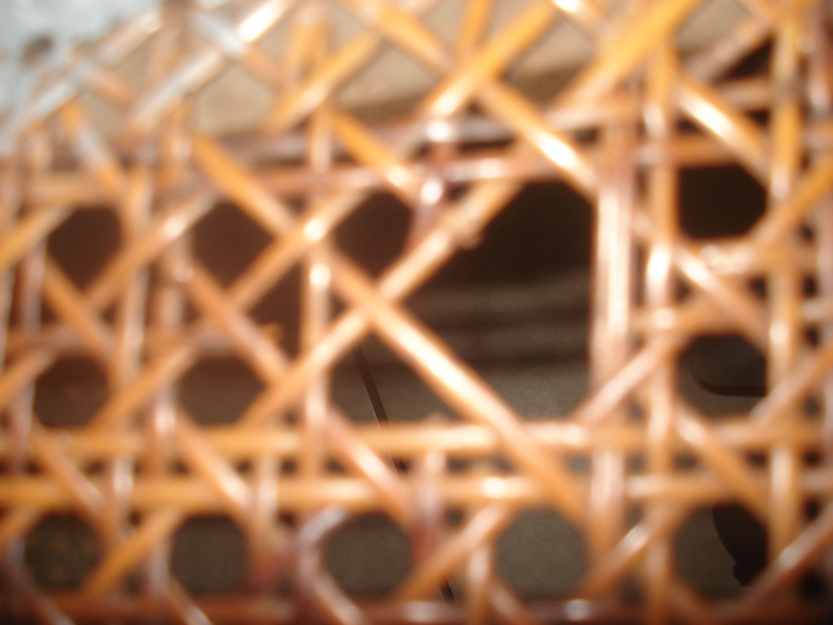 Pair of Louis XV style cannage chairs