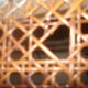 Paire de fauteuils en cannage de style Louis XV