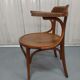 Fauteuil de bureau en bois courbé ... gout Fischel