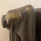 Old cast iron radiator renovated
