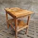 Vintage side table bathroom furniture or work table