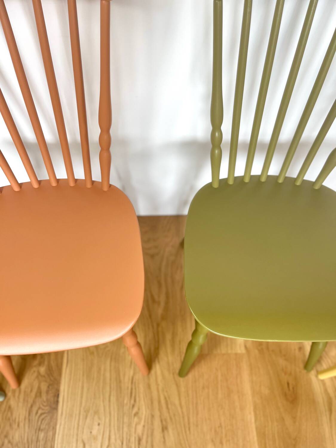 Colorful Baumann chairs