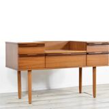 Commode, console Avalon en teck, milieu XXème