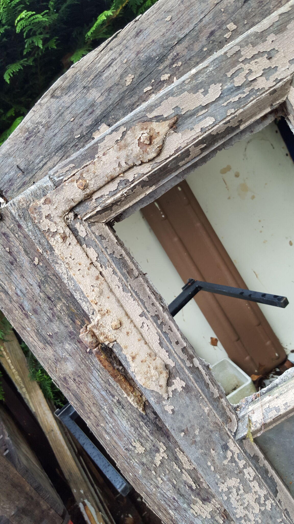 Fenêtre XVIIIème à 2 vantaux et bâti