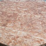 Antique French Side Table from the Early 1900s with a Marble Top