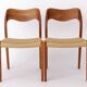 4 Niels Otto Moller Chairs, Model 71, Teak, 1950s, Danish