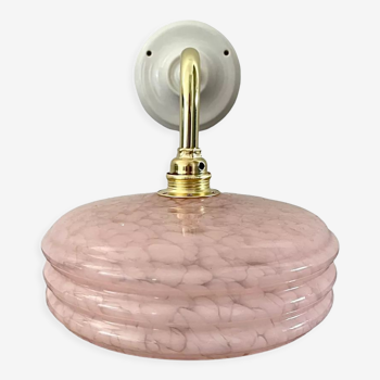 Vintage pink wall lamp