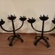 Paire de chandeliers brutalise