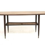 Table basse scandinave en teck, Suède, 1950