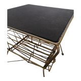 Table basse rangement vinyles
