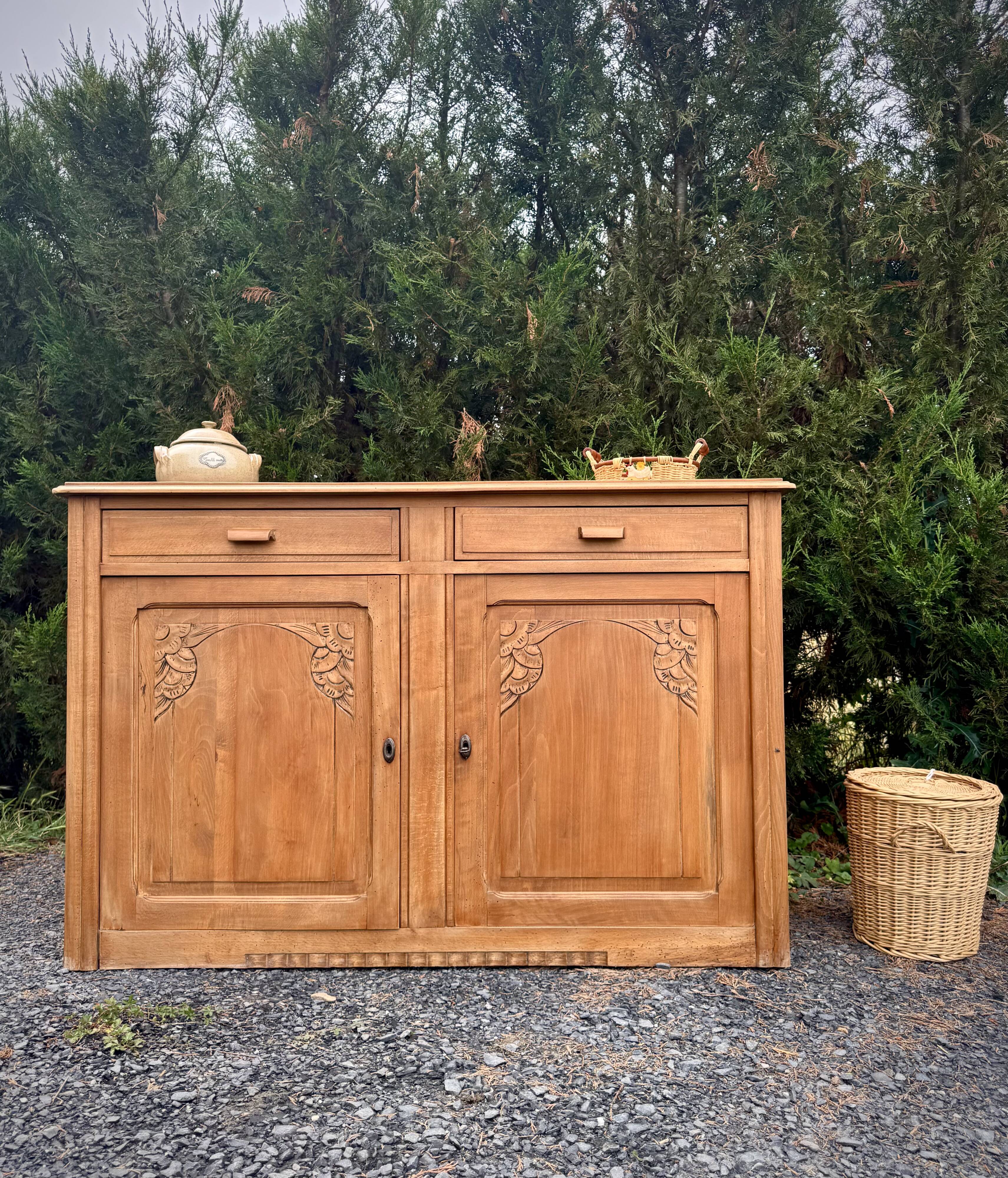 ✨Cherry wood buffet 1925/1930
