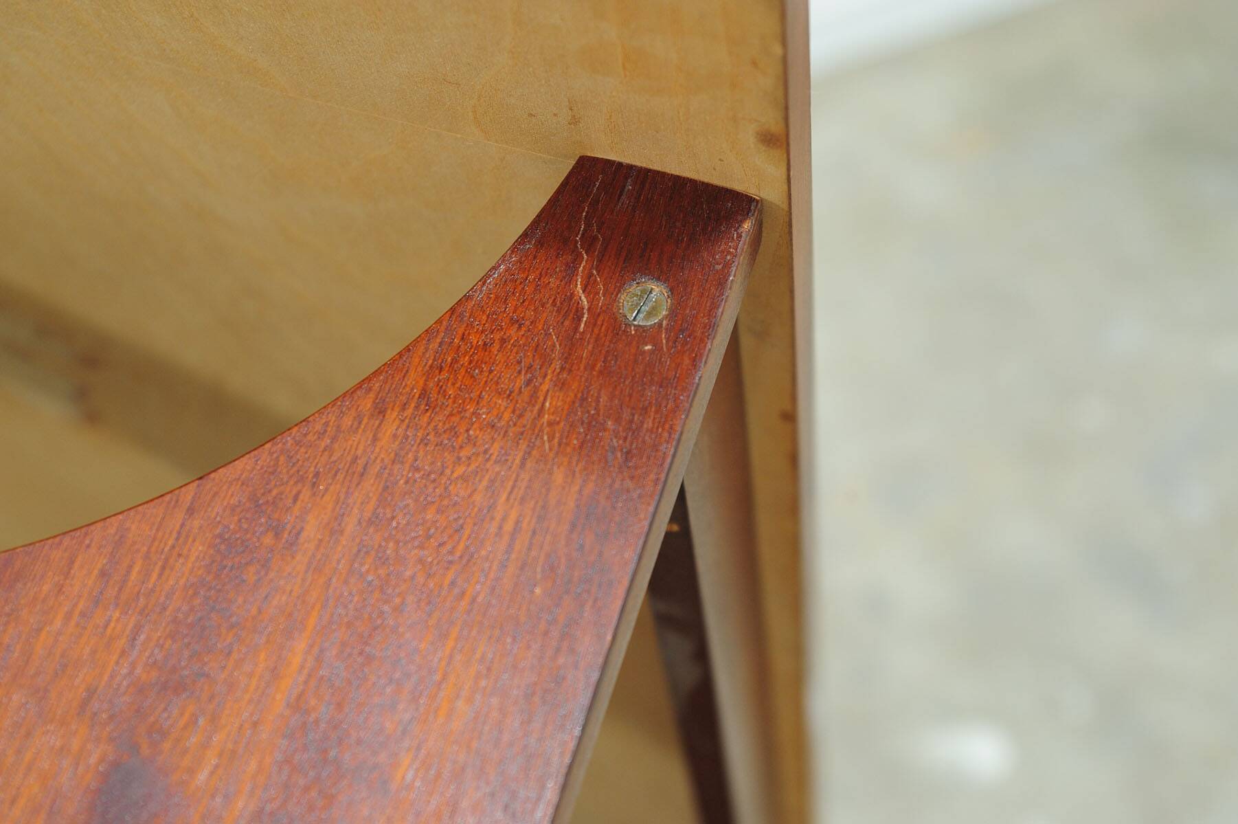 Mid century modern mahogany Coffee Table, 1970´s, Soviet Union