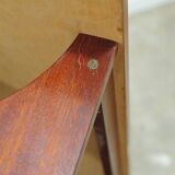 Mid century modern mahogany Coffee Table, 1970´s, Soviet Union