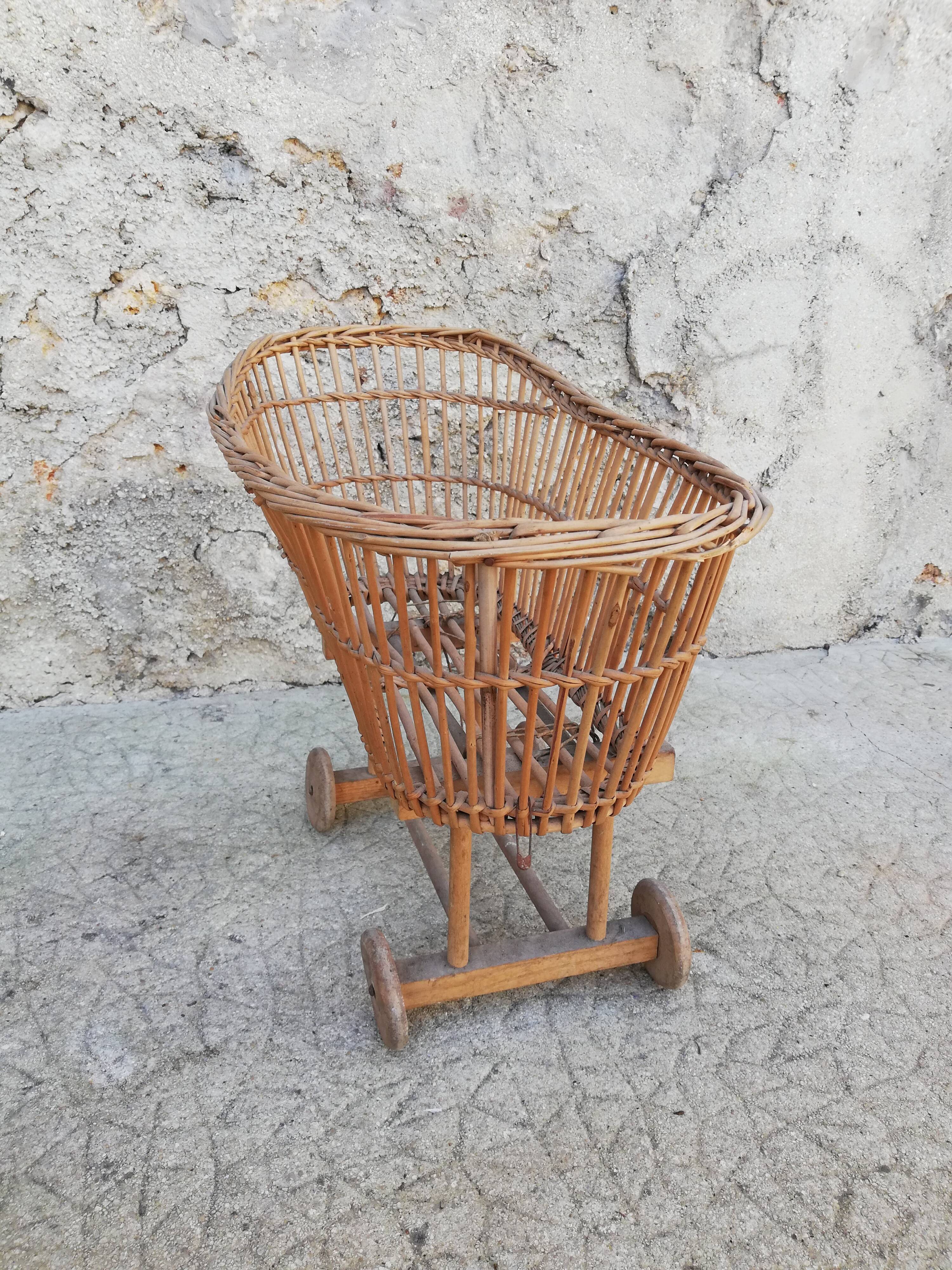 Rattan Cradle Toy