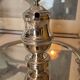 Exclusive 6-piece silver-plated spice service, classic Georgian style.