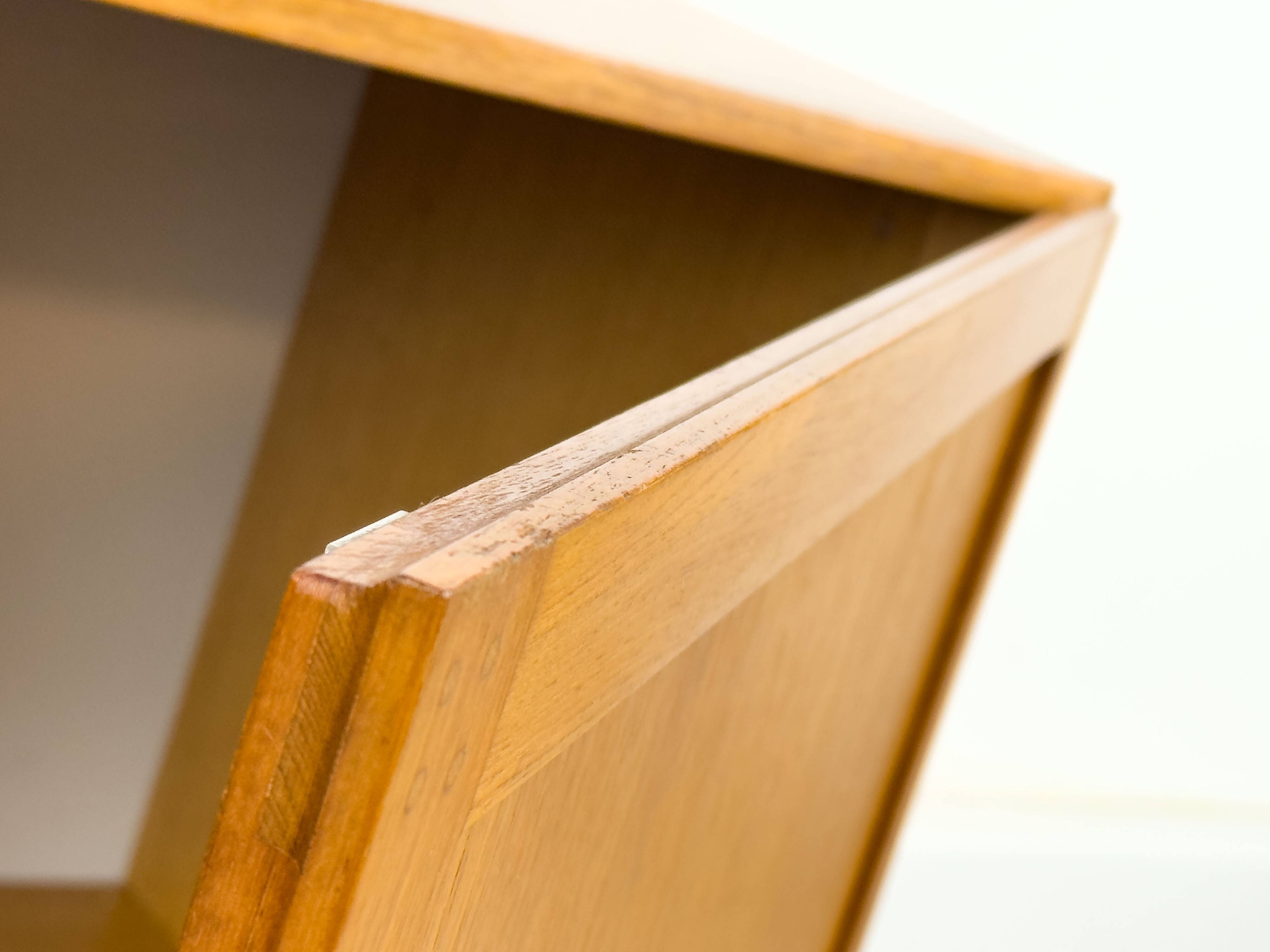 Buffet bas en teck, années 1970