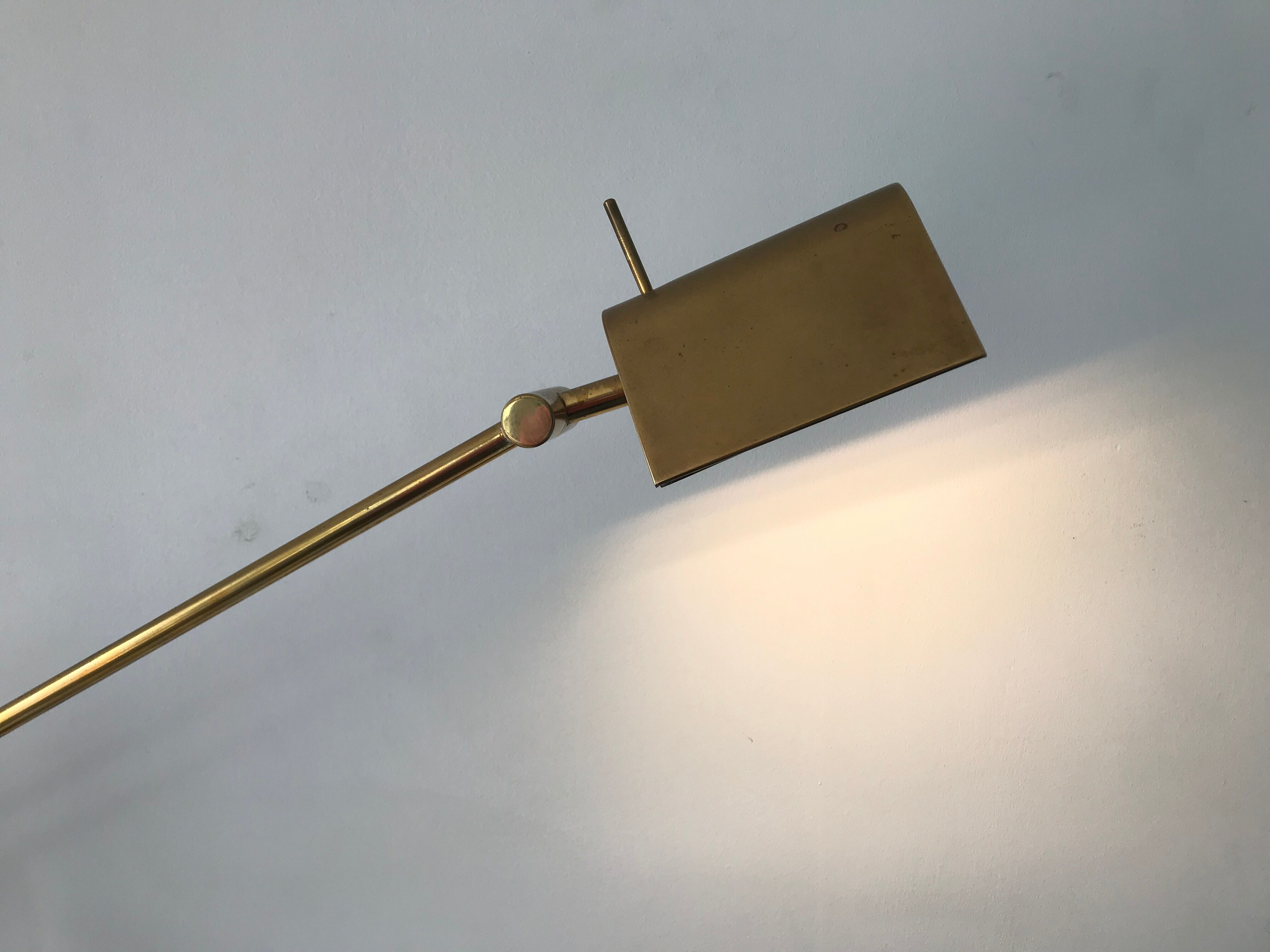 French brass pendulum lamp