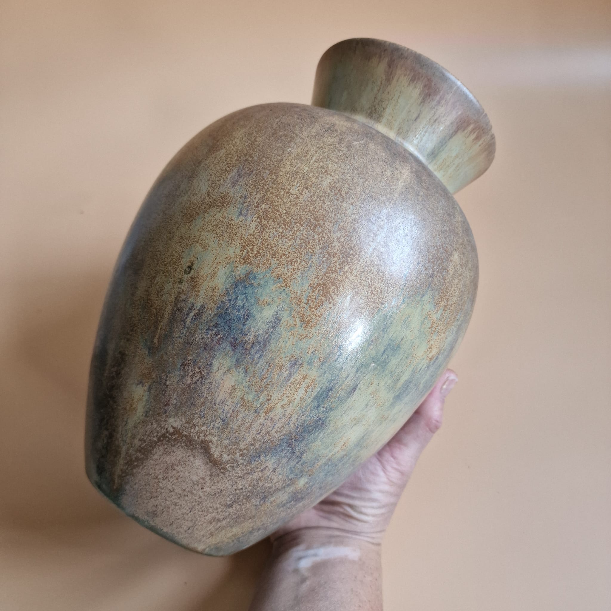 Denbac - Two vases - France - 1920-1949 - Art Deco style ceramics