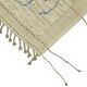 Handwoven Turkish Rustic 212 cm x 311 cm Beige Wool Carpet