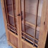 vintage showcase cabinet