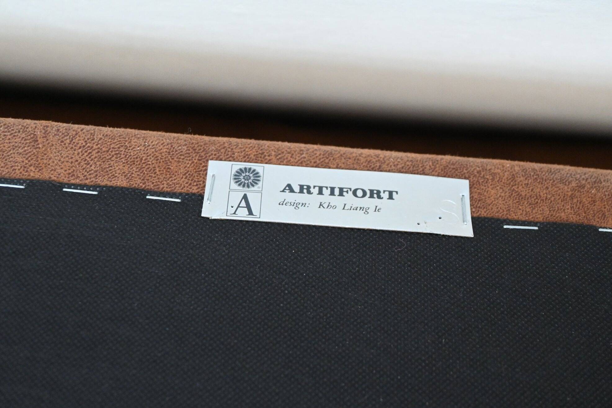 Kho Liang Ie model C683 two-seater sofa Artifort The Netherlands 1968