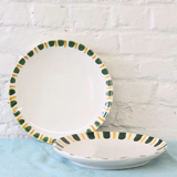 Set of 2 plates paltes 'the bell'