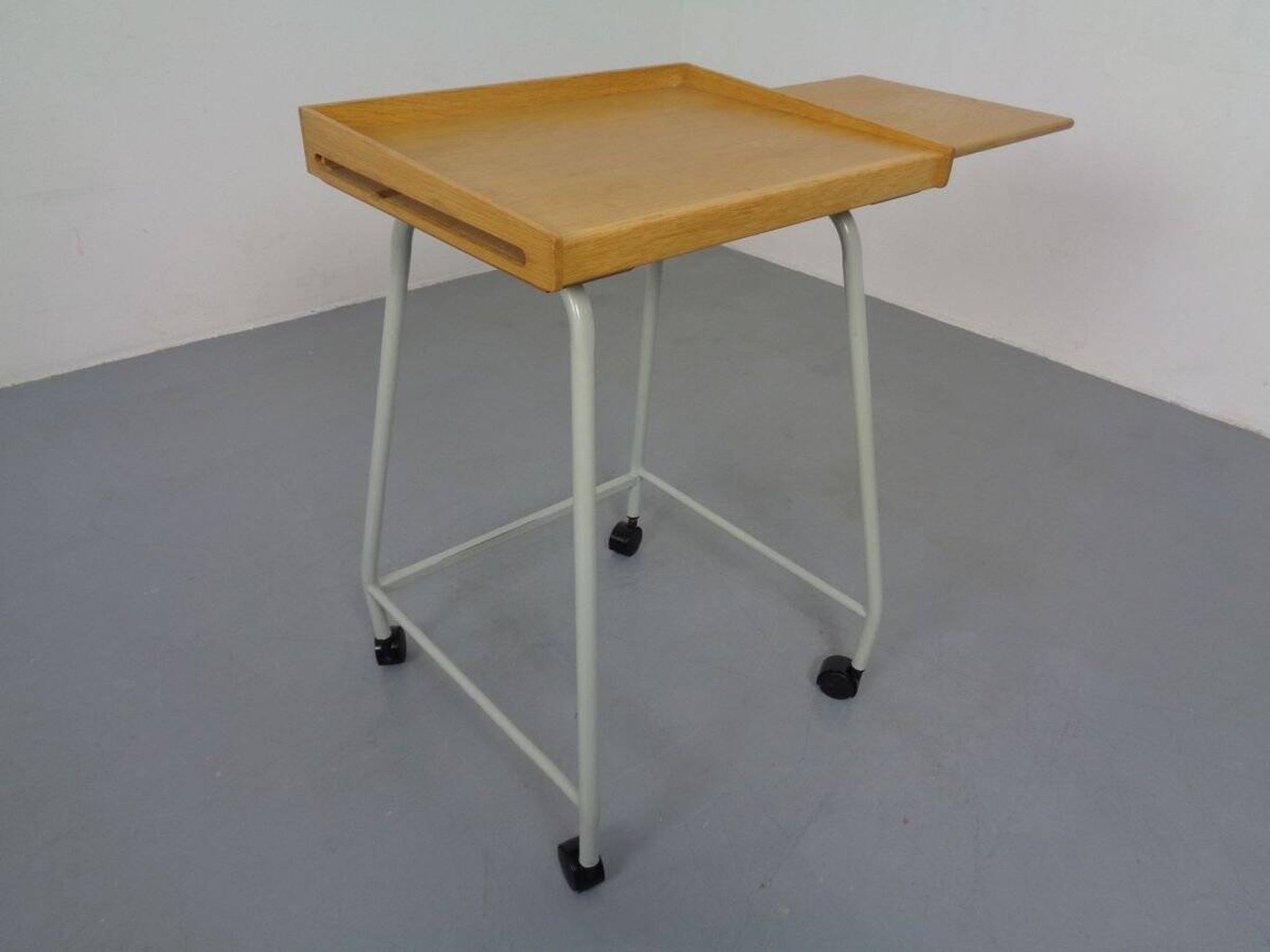 Danish Extendable Architect Table, 1960s