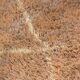 Handmade Moroccan rug, natural wool, 2.5x1.5 m.