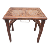 Folding fishing stool