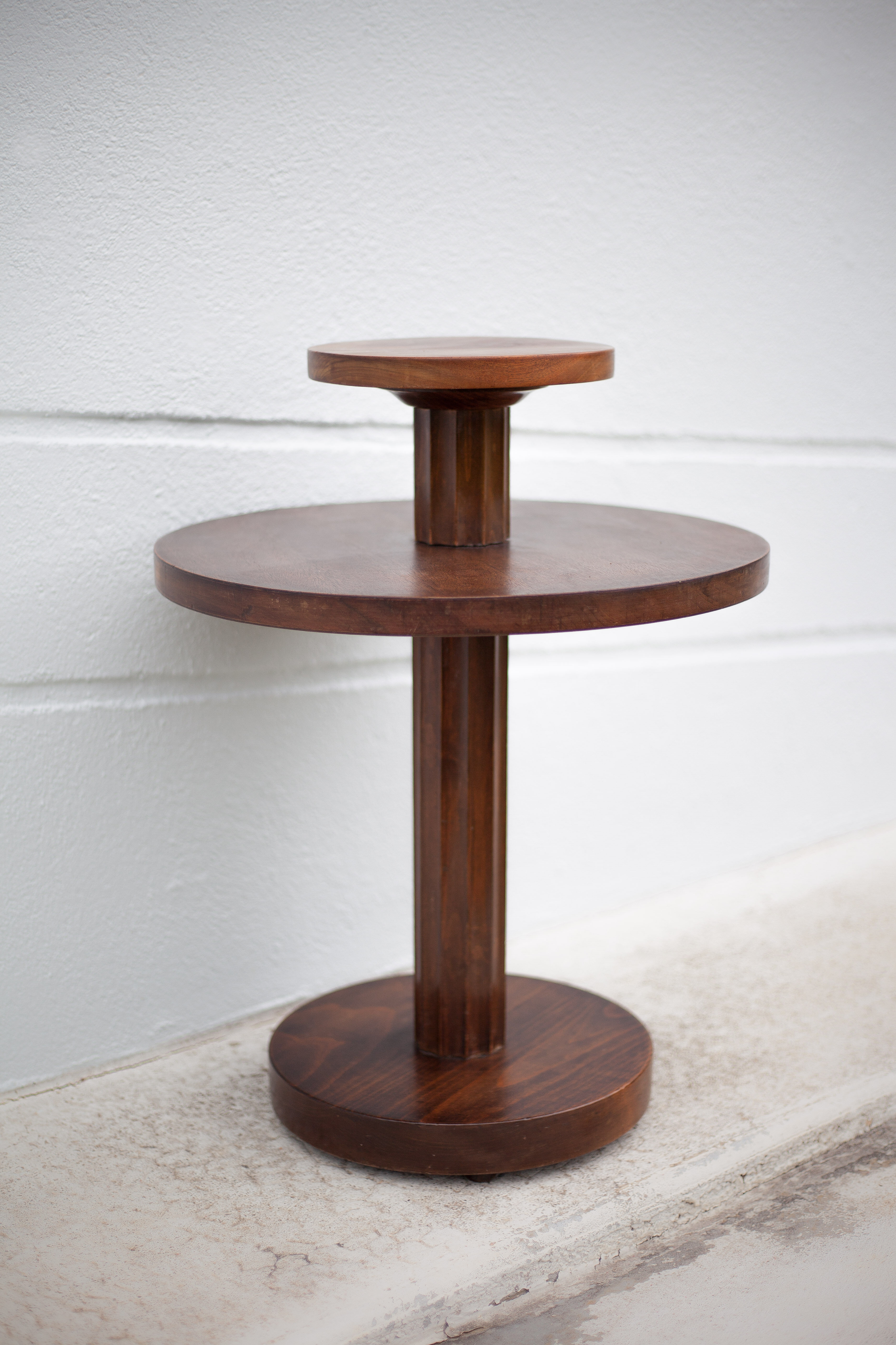Table art déco en bois