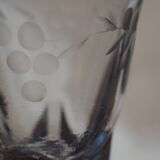 12 verres à digestif gravés – des années 1960-1970