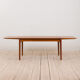 Danish extension dining table in teak by Henning Kjaernulf for Vejle Mobelfabrik, 1960s