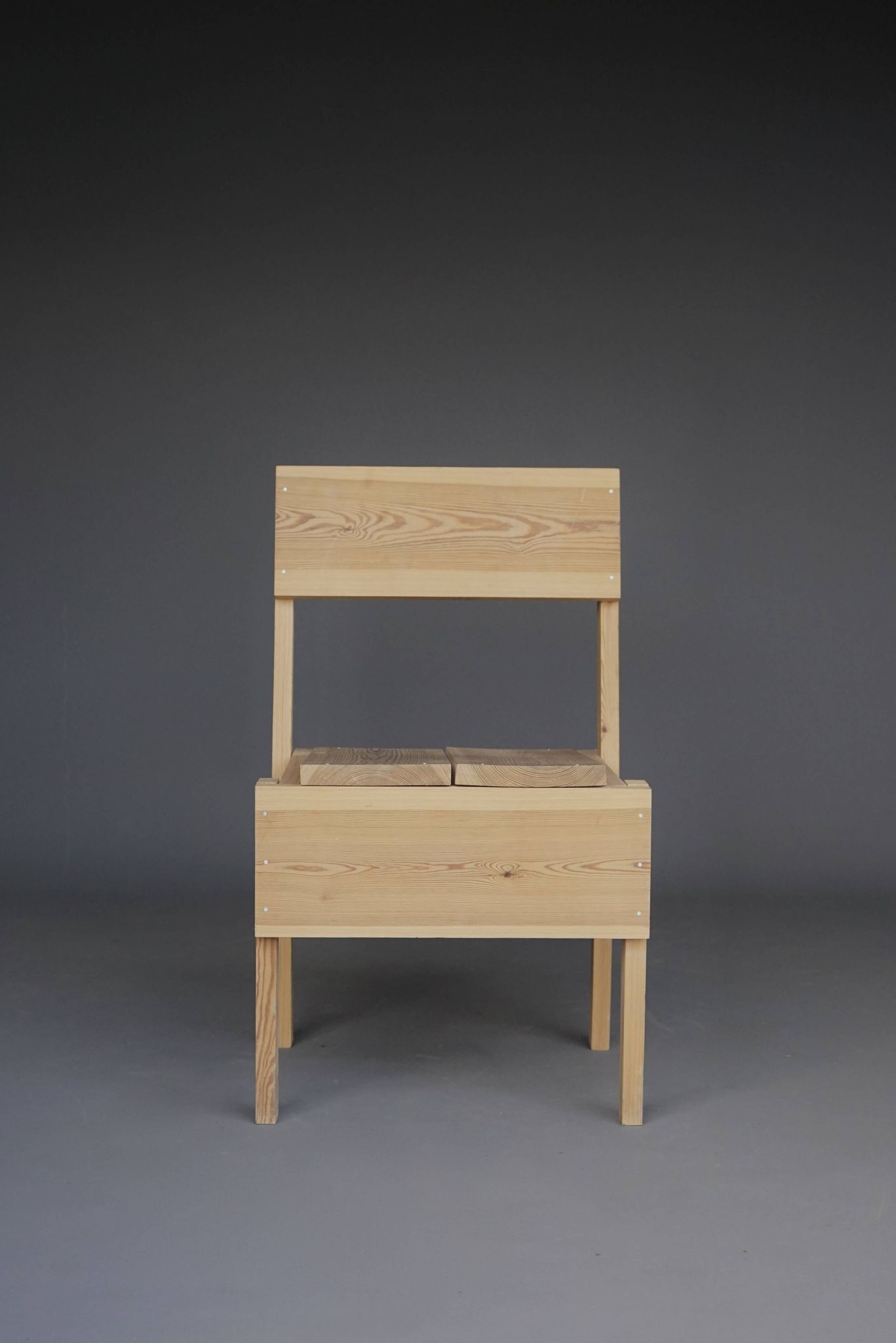 Autoprogettazione Chair 'Sedia 1', after a design by Enzo Mari, 1990s