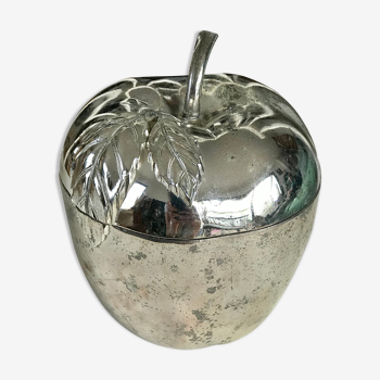 Vintage ice cube apple