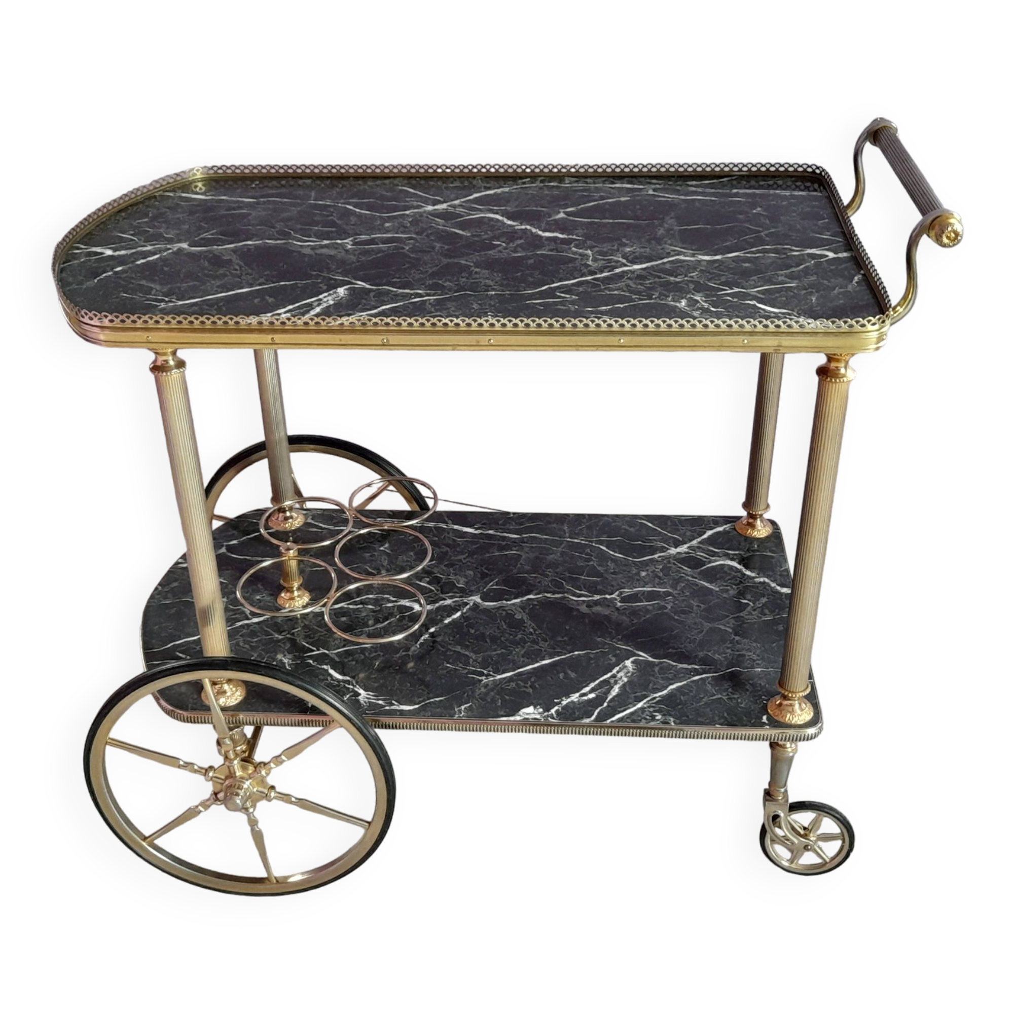 Vintage rolling trolley. Year 1960