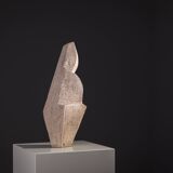 Large abstract monolithic sculpture