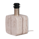 Italian travertine mid-century table lamp