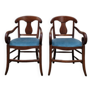 Paire de fauteuils style - directoire