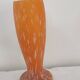 Glass paste vase.