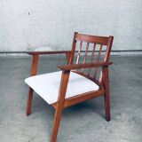 Mid-Century Modern Dutch Armchair Set, Netherlands, 1950s, Set of 3