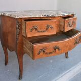 Louis XV rosewood dresser