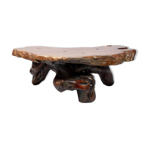 Table basse en acajou